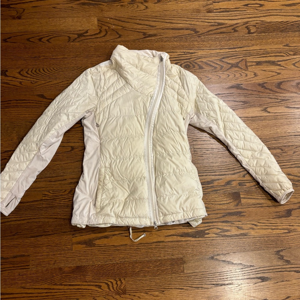 Lululemon White Light Winter Jacket